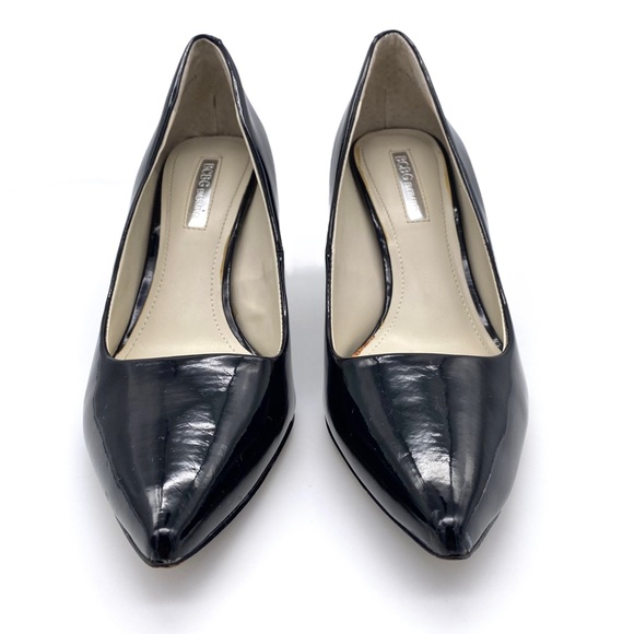 EUC BCBGeneration BG-Pretty Patent Black Pumps, 6/36 - Picture 3 of 15
